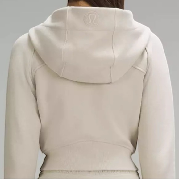 lululemon athletica Tops - LULULEMON Oversized Scuba Hoodie Half Zip Logo Soft Cozy Women’s Size 8